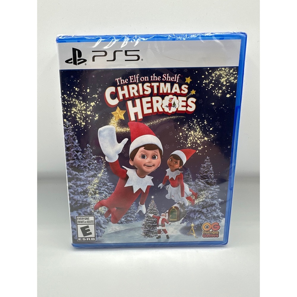Outright Games Elf on the Shelf Christmas Heroes PS5 Kids‎ New Sealed Holiday